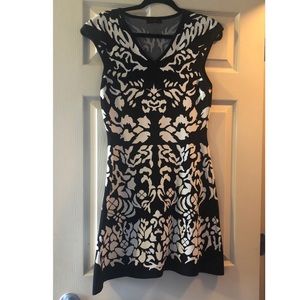 Classy mini flare dress